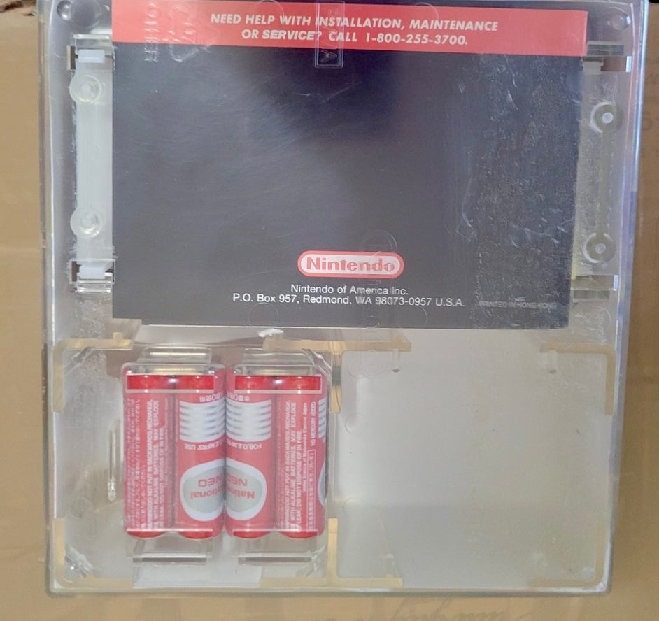 Nintendo 'Play It Loud' Edition Game Boy Console, In Box, 1995