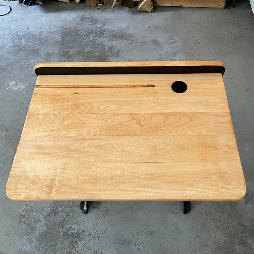 Refinished Haywood Wakefield Antique School Desk, 1930s