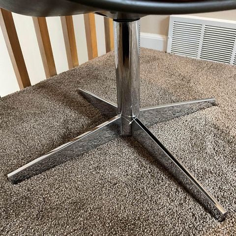 Pollock Executive Swivel 451 Office Chair, in Orange; by Steelcase