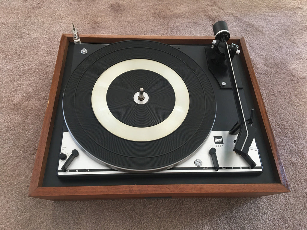 DUAL 1215 Turntable, by United Audio; Cherry