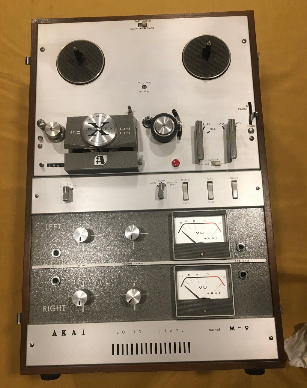 AKAI M-9 Solid Slate Reel-to-Reel Tape Player - 1960s