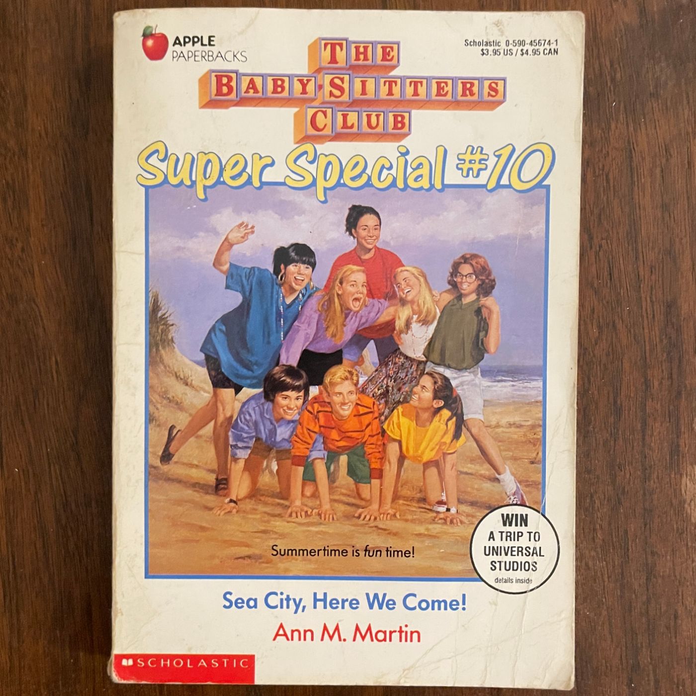 BSC Super Special #10 'Sea City, Here We Come!'; Ann M. Martin 1991