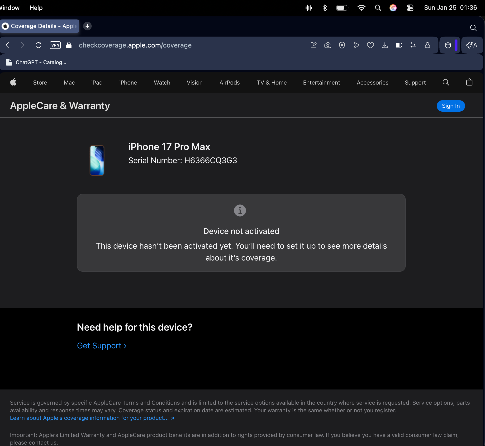 Pair of iPhone 17 Pro Max A256GB/Cosmic Orange/Unlocked